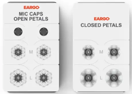 EARGO 5 Smart Hearing Aids - REPLACE THE PETALS 1
