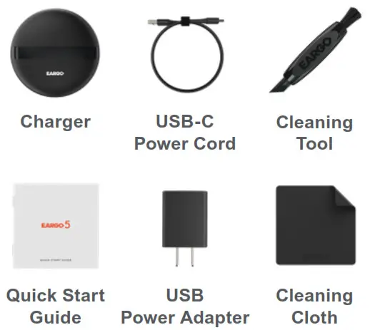 EARGO 5 Smart Hearing Aids - WHAT’S INCLUDED 2