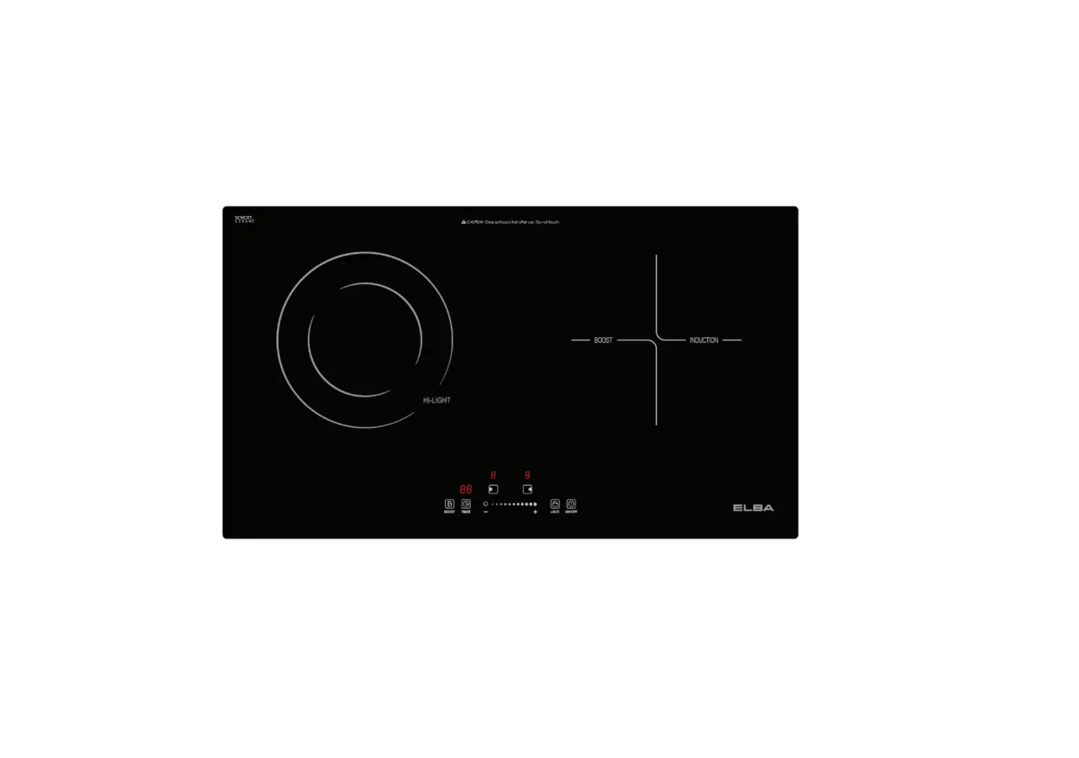 Elba B.i. Induction Ceramic Hob Eich-k7072st User Manual Elba B.i. Induction Ceramic Hob Eich-k7072st User Manual