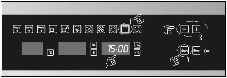saco PMC355SS Baumatic Fan Oven-Grill function