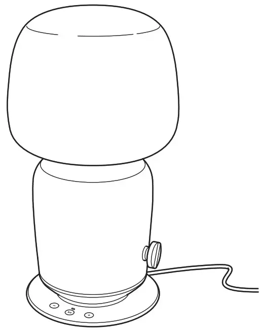 IKEA SYMFONISK Speaker lamp with WiFi - Cover