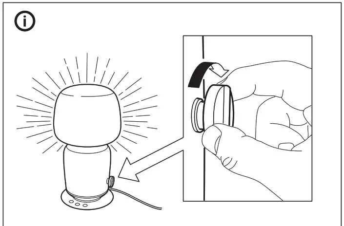 IKEA SYMFONISK Speaker lamp with WiFi - Product Overview 7
