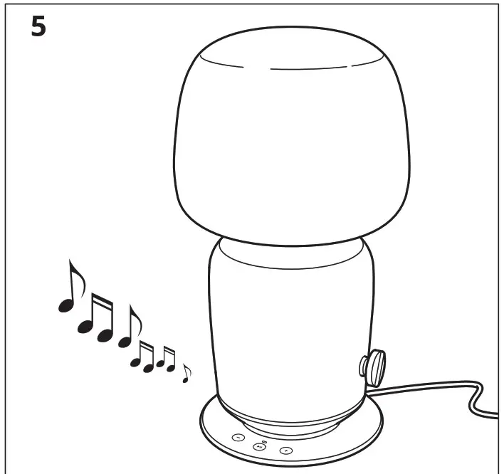 IKEA SYMFONISK Speaker lamp with WiFi - Product Overview 9