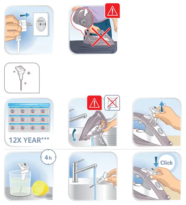 Tefal FV9845E0 Steam Iron - 3.