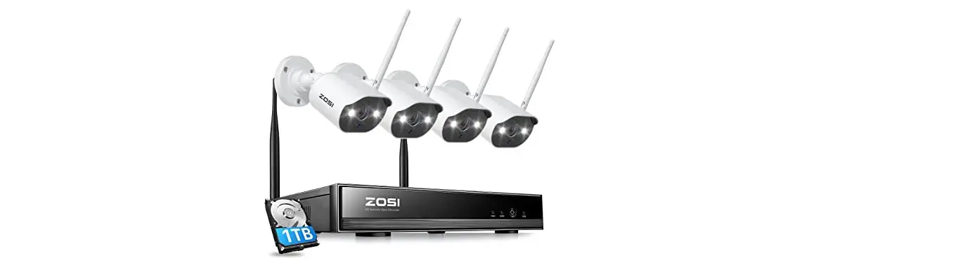 Zosi W4 Lite Wireless Security Camera System User Guide