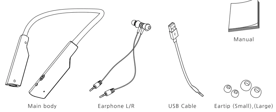 ESONIC BR-25 Wireless Handsfree fig3