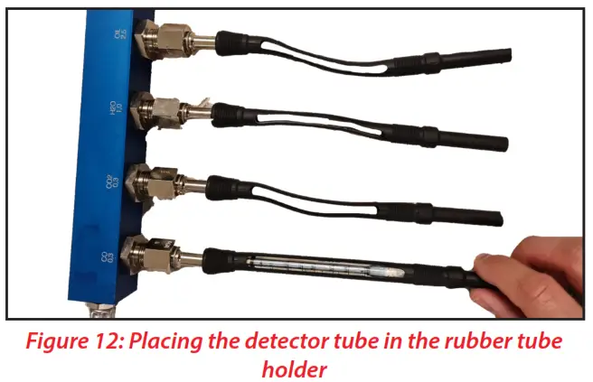 WatchGas BAT 1 2 3 Breathing Air Quality Test Kit - rubber tube