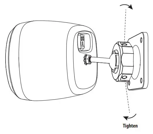 TANNOY SAT 3 Surface Mount Satellite Loudspeaker for Commercial Applications User Guide - Tighten the nut securely by using a small screwdriver