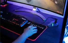 SUREFIRE 48813 Silent Flight RGB Gaming Mouse