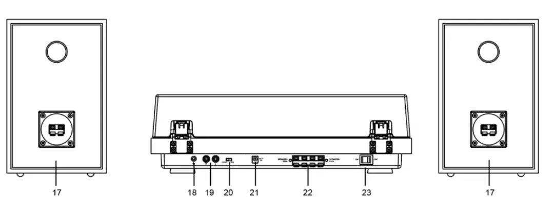 CROSLEY C62C Turntable - fig 1