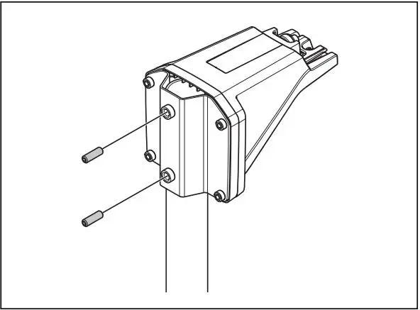 Husqvarna 970 46 82-03 EPOS Reference Station User Manual - Attach the reference station
