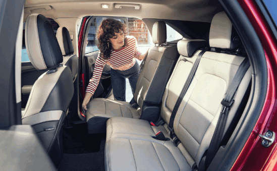 Ford 2021 Escape Hybrid Car - Rear Seats