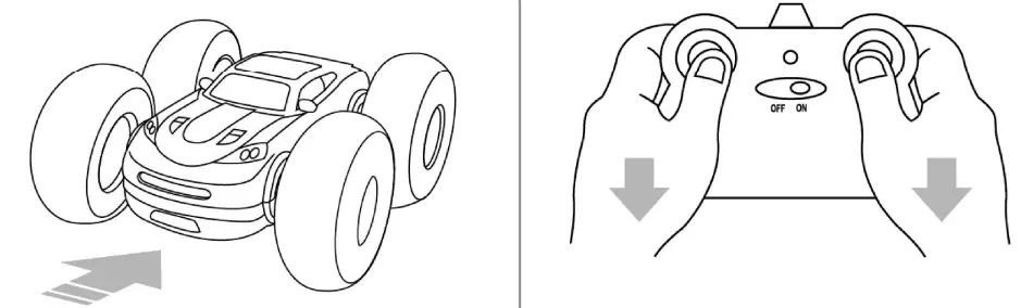 Huabo Smart Living Technology HB2021B24GT Toy RC Flip Stunt Rally-fig5