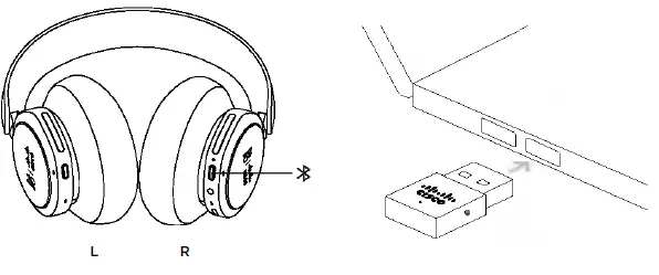 CISCO HS-WL-980 Wireless Dual On-Ear Bluetooth Headset with Case 3