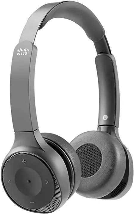 CISCO HS-WL-980 Wireless Dual On-Ear Bluetooth Headset with Case PRO