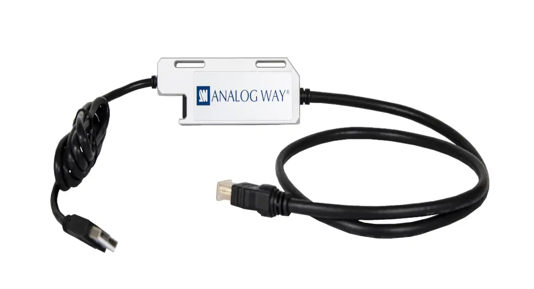 Analog Way Ext-hdmi20-opt-tx Compatible Optical Transmitter User Guide