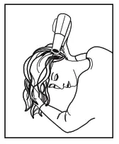 CONAIR C289 1875W Travel Size Folding Hair Dryer Dual Voltage 110 220 Volt - fig5