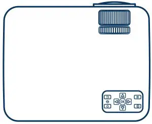 DBPOWER Mini Lcd Video Projector