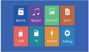Multimedia Boot Screen Interface