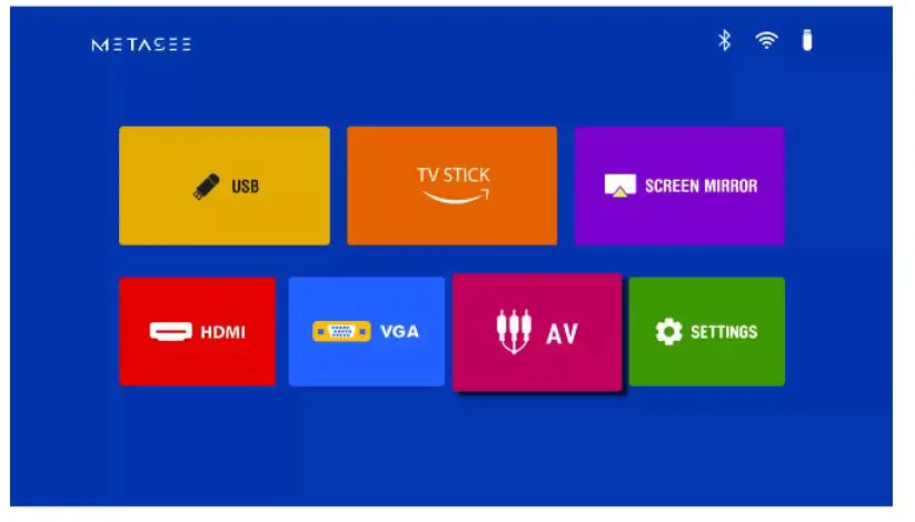 METASEE MV1 1080P Full HD Versatile Smart Projector 11