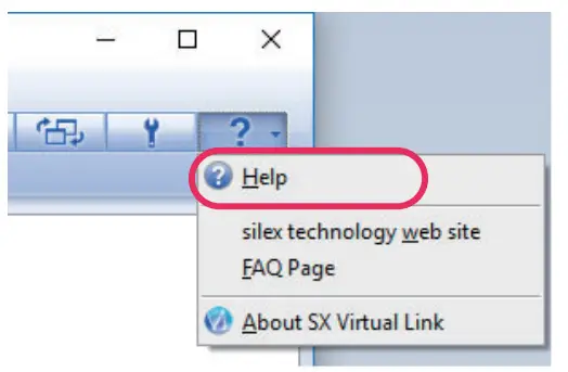Accessing Online help
