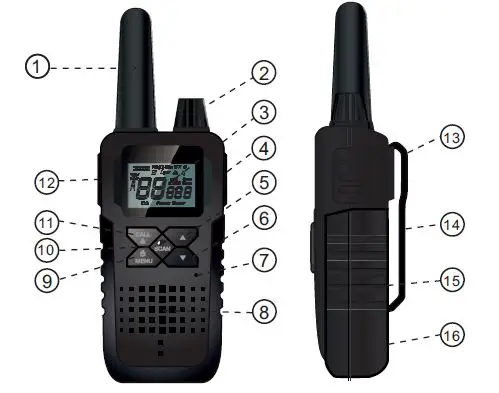 MIDLAND K-10 Walkie Talkie-FIG1