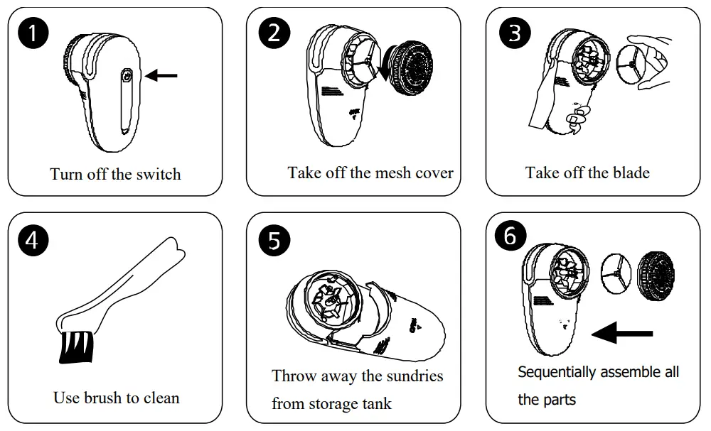H Koenig lucy60 Lint Remover - CLEANING
