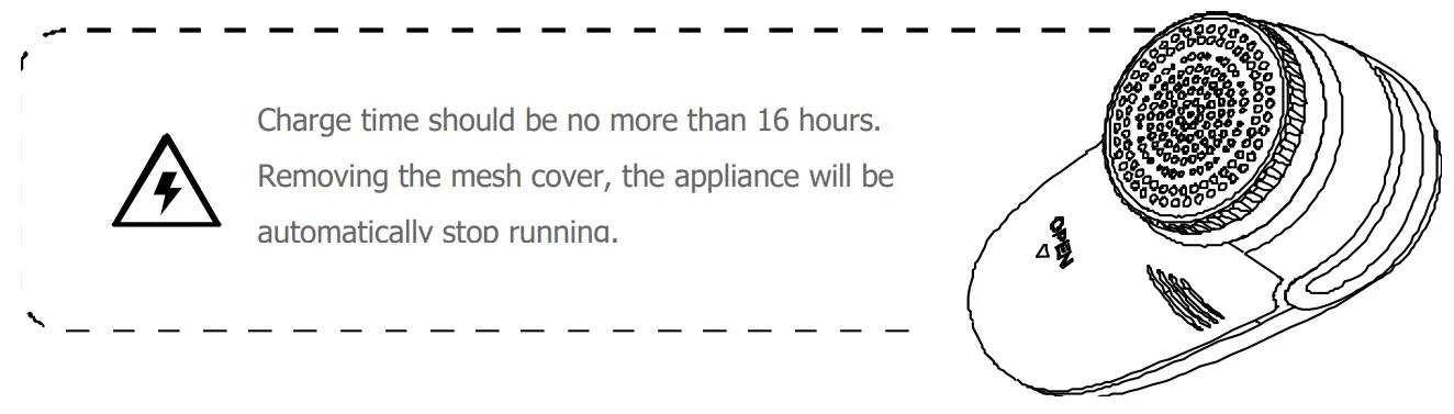 H Koenig lucy60 Lint Remover - PRODUCT OVERVIEW 1