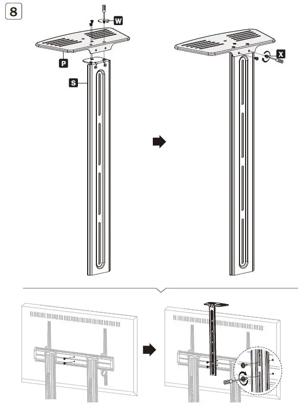 TRIPP-LITE-DMCS60100XXCK-Heavy-Duty-Rolling-TV-Monitor-Cart-with-Crank-Handle-fig10