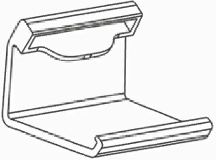 Hanshow HS ESL EPDN0001 Nebular Series Electronic Shelf Label - Table stand
