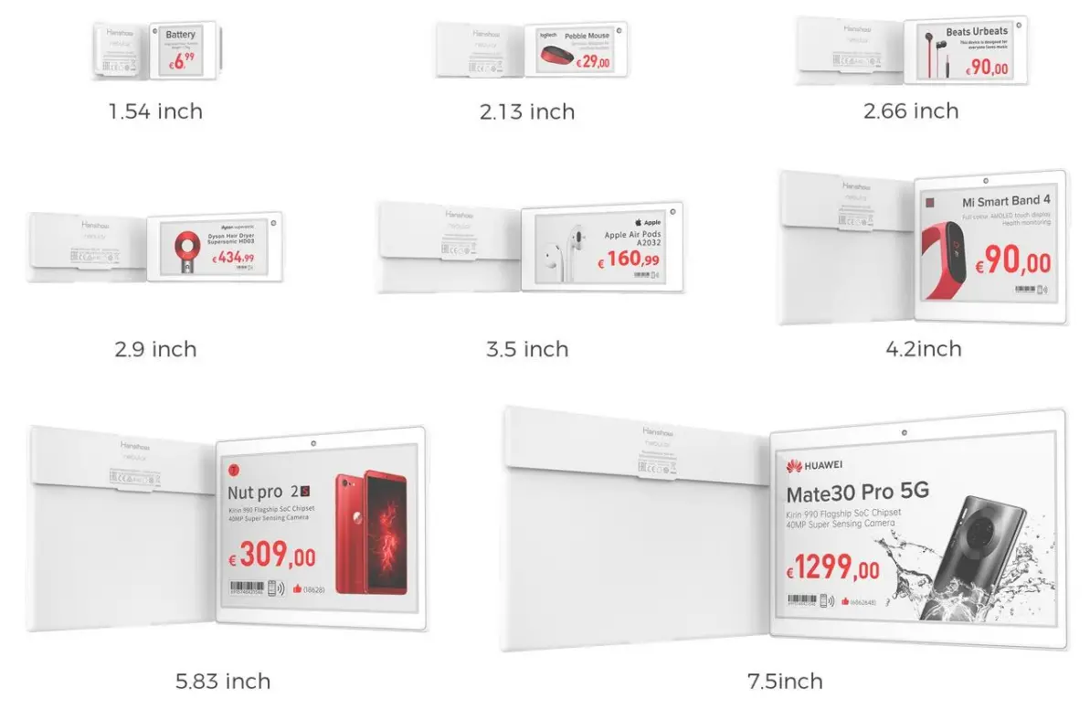Hanshow HS ESL EPDN0001 Nebular Series Electronic Shelf Label - fig 6