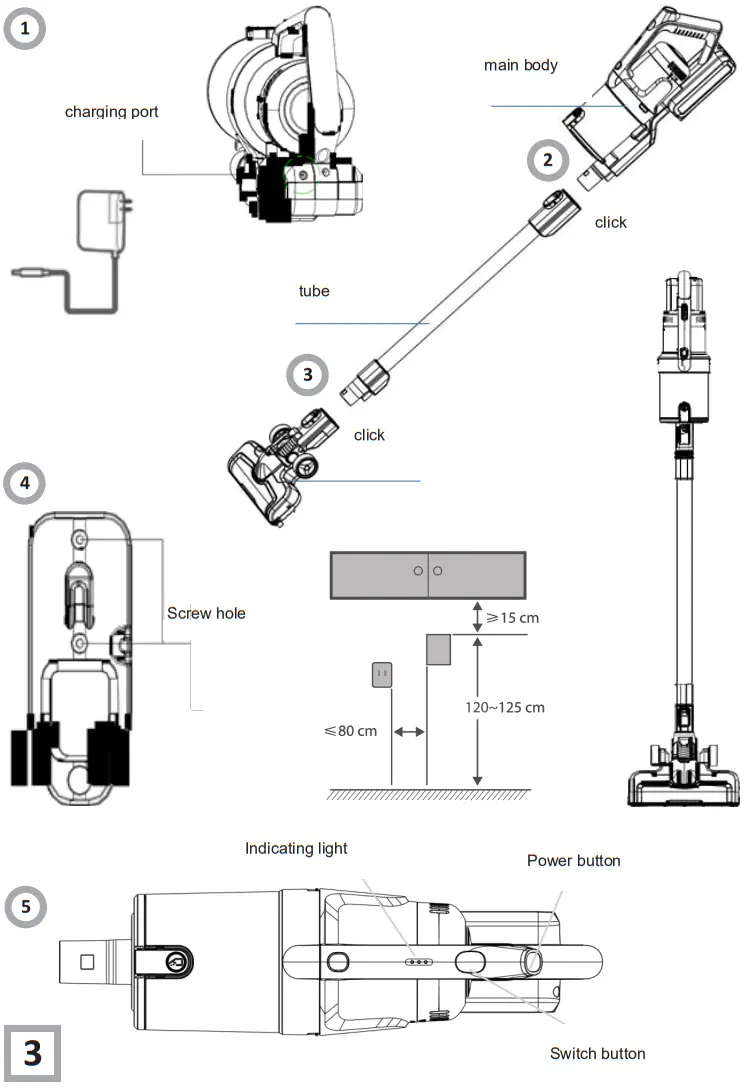 Amica Joran VM 9001 Vacuum Cleaner - fig 3