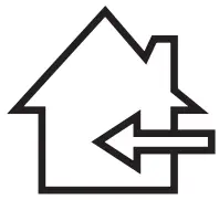 Explanation of symbols on the machine