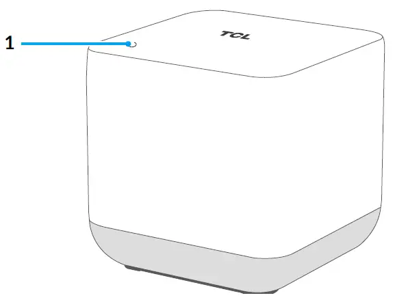 TCL MS1G AC1200 Mesh WiFi Dual-Band Gigabit Router-fig1