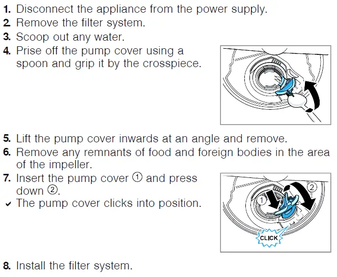 Clean wastewater pump