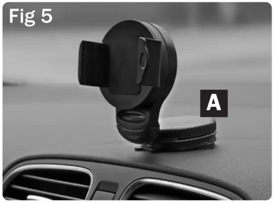 Dashboard Adhesive Mount