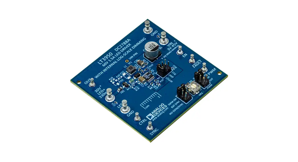 Analog Devices Lt3950 60v 1.5a Led Driver With Internal Log-scale Dimming User Manual