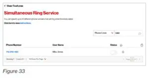Configure Simultaneous Ring Service