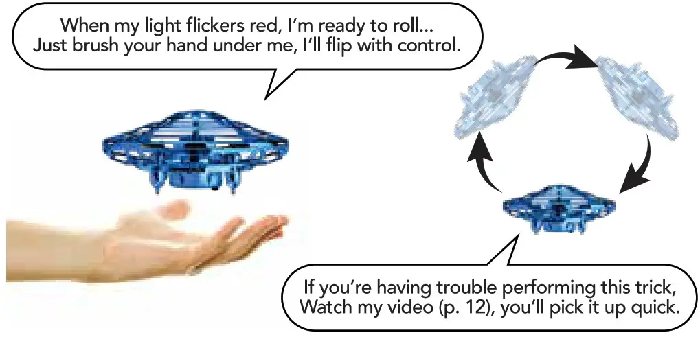 FORCE1 F1 SCOOTD MUL Scoot Duo 2 Packs Hands Free Drone - controls 6