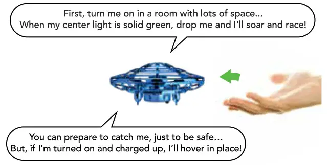 FORCE1 F1 SCOOTD MUL Scoot Duo 2 Packs Hands Free Drone - oparation instructions