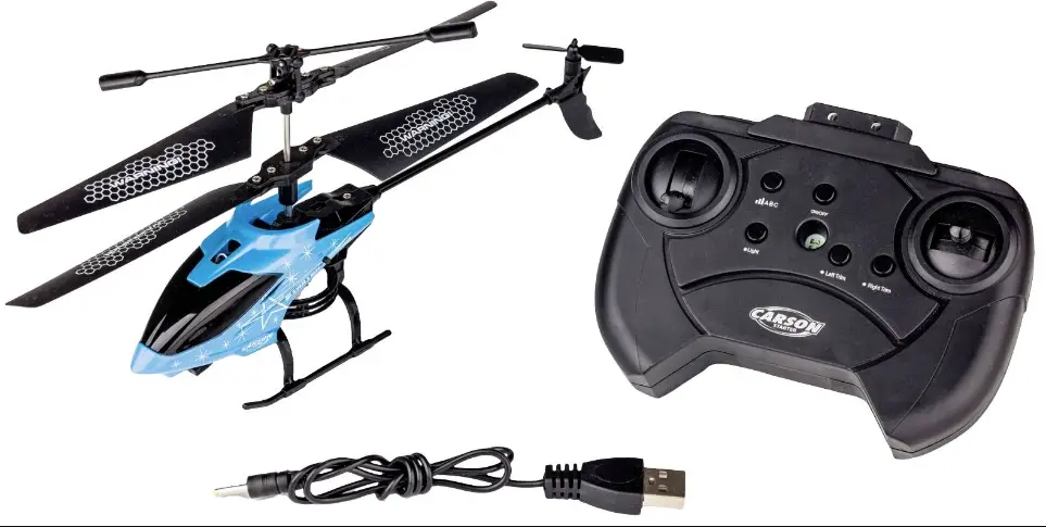 Carson Nano Tyrann 230 Radio Controlled Helicopter Rtf Instruction Manual