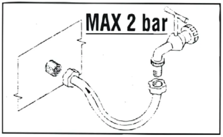 Condensation water drain