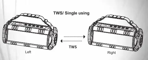 TWS connection in Stone 1400