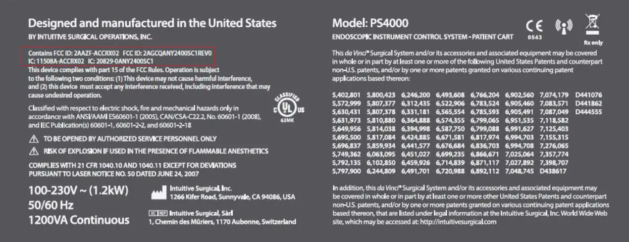 Intuitive Surgical ACCRX02 RFID Module - overview 3