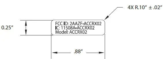 Intuitive Surgical ACCRX02 RFID Module - overview