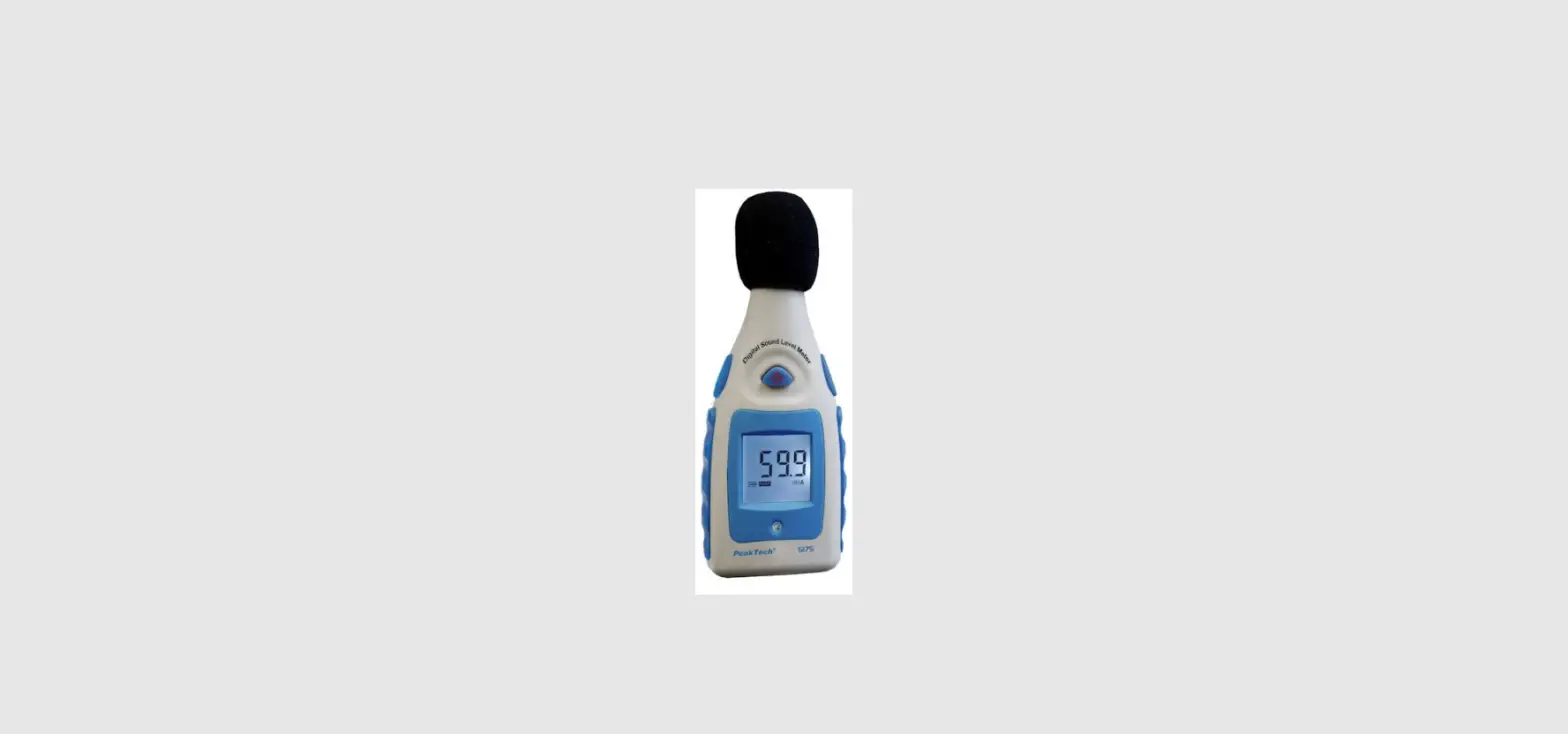 Peaktech 5175 Sound Level Meter User Manual
