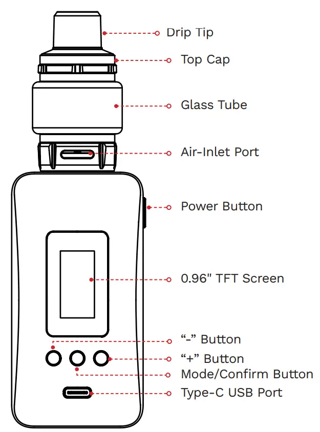 VAPORESSO GEN 200 Starter Kit-fig3