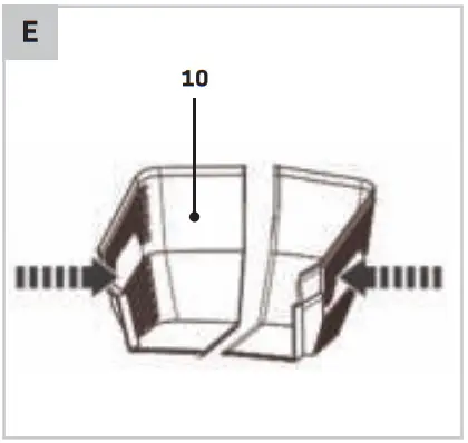 VONROC LM504DC Lawn mower 40V Brushless motor E