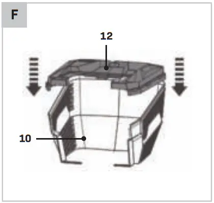 VONROC LM504DC Lawn mower 40V Brushless motor F