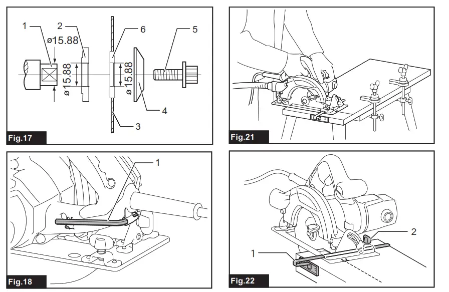 makita HS6601 Circular Saw - Fig 4